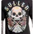 Hardcore majica moška - LOS MUERTOS - SULLEN - SCM6731_BK