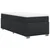 Vidaxl Box spring postelja z vzmetnico črn 100x200 cm umetno usnje
