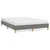 Greatstore Posteljni okvir temno siva 140x200 cm blago