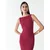 BWLDR Obleka Suny  temno roza