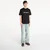 Majice Carhartt WIP S/S Script T-Shirt Black/ White L