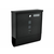 Malatec Moderno Crno Poštansko sanduče 35