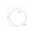 VESTA 566 Zidna lampa, 30W, 3000K, Mesing-crna