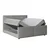 Livetastic BOXSPRING POSTELJA 180 cm  x 200 cm , kovina, umetna masa, tekstil, karton, leseni material srebrne barve