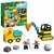 LEGO® DUPLO Tovornjak in bager na gosenicah (10931)