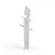 Cybex hranilica Click & Fold 4/1, All White