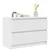 Vidaxl TV omarica Bela 80x35x54 cm Izoblikovan les