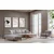 Atelier del Sofa Ugaona garnitura Eti 98x78x280cm Siva