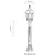 Opviq Spoljna lampa BSU-68184-BSY-M2-B, 100 cm, Podna, IP65, E27, 60W, Crna