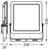 Osram - LED RGBW prigušiva reflektor SMART+ FLOODLIGHT LED/50W/230V IP65 Wi-Fi