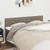 Vidaxl Posteljno vzglavje taupe 160x5x78/88 cm blago