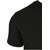 Eco-friendly fitted stretch T-shirt in black
