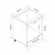 Hanah Home kuhinjski element Minar 7956, 60 cm, beli / antracit