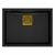 granitni umivalnik DAVID 50 Black