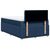 vidaXL vidaXL Box spring postelja z vzmetnico moder 120x200 cm blago, (21291463)
