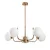 Opviq Luster Antler-13773, 69cm, IP20, Zlatno-bele boje