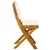 Vanjske bistro stolice 2 pcs Krem bijela 38 x 46 x 85 cm