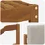 Set vanjskih sofa s jastukom 7 pcs Prirodna i svijetlo siva