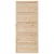 Vrata staje Prirodna 90 x 2,5 x 208 cm Masivna borovina