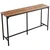 VEVOR Bar miza 1600x398x915 mm svetlo rjava črna