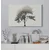 Slika minimalistično listnato drevo - 40x30