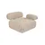 Atelier del Sofa Fotelja Doblo 100x80x105cm Breskva
