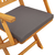 Sklopiva stolica s jastukom 8 pcs Siva 49 x 57,5 x 92 cm