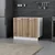 Hanah Home kuhinjski element Minar 4150, 100 cm, beli / dore