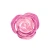 Booty Sparks Pink Rose Glass Anal Plug Small