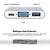 USB Tip C na VGA + USB 3.0 adapter 3.1 UVA-23