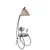 Aberto Design Podna lampa Güler, 165 cm, E27, 40W, Crna