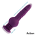 Action Booster Ultra Jet Thruster Vibrator with Powerfull Suction Cup Purple