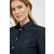 Pamučna košulja Tommy Hilfiger za žene, boja: tamno plava, regular, s klasičnim ovratnikom