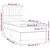 Vidaxl Box spring postelja z vzmetnico temno zelena 90x200 cm žamet