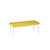 Hanah Home klupa Pera Bench, 105 cm, senf / bela