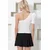 Trend Alacati Stili Ženska bluza kratkih rukava ALC-X11799, Bela