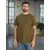 Sinsay - Majica kratkih rukava Basic - khaki