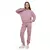 GymBeam Ženska dukserica Agile 1/2 Zip Woodrose