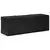 TV ormar s policom s pohranom s vratima Crna 105 x 30 x 35 cm