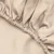De Beige Satin Fitted Sheet - Double XL