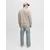 JACK & JONES Majica JJESoho greige/črna