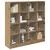 Highboard 2 pcs Umjetnički hrast 68 x 37 x 142 cm