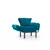 Atelier del Sofa Fotelja Nitta 95x85x70cm Petrolej