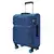 Kabinski kovček TRAVEL AND MORE - temno moder, mehak, 36 l