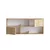 Hanah Home Komoda Flora 120x50x22cm Hrast