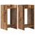 Stalak za biljke s policom 2 pcs Staro drvo 30 x 30 x 60 cm