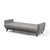 Atelier del Sofa Trosed na razvlačenje Zaden 207x86x77cm Svetlosivi