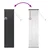 Venecijanski zastore Crna 175 x 45 cm Aluminij
