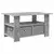 Kava Stol Betonski sivi 77 x 55 x 42 cm Konstruirano drvo