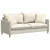 Jastučići za sofu 2 pcs Krema 45 x 45 cm Kordura tekstil
